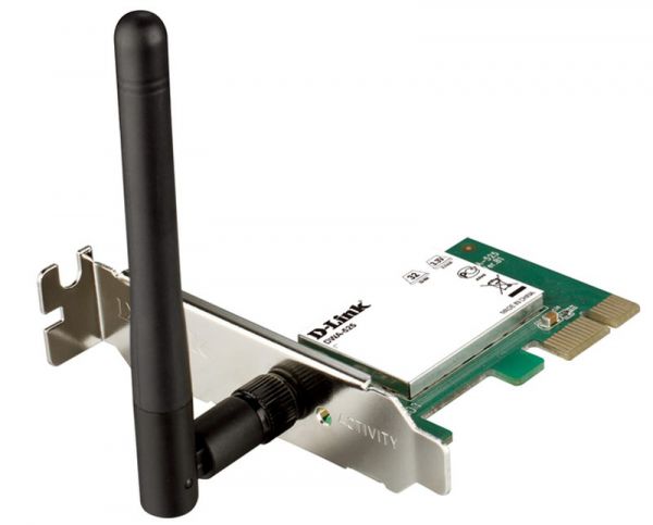 Адаптер питания для ноутбука D-link DWA-525/B1A Wireless PCI Express-Adapter (150Mbps, 2.4GHz, WEP,WPA & WPA2)
