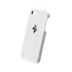 Чехол для сотового телефона Ferrari FF FEFFHCP5FW белый для iPhone 5