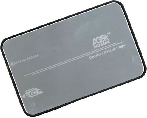 Корпуса и док-станции для жестких дисков Agestar 3UB2A8S-6G Silver