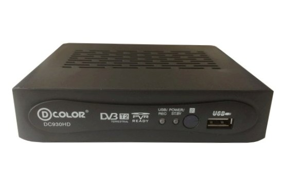 Ресивер DVB-T2 D-COLOR DC930HD