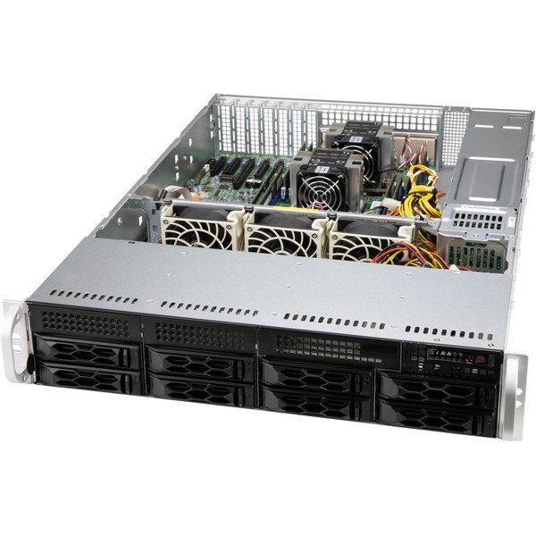 Серверный корпус SUPERMICRO LA25TQC-R609LP 650 Вт черный 437 x 89 x 647 мм [CSE-]