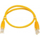 Сетевой кабель Patch cord 5E Copper 0.5m Yellow