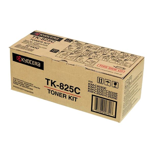 Тонер для картриджа Kyocera KM-C2520/C2525E/C3225/C3232/3232E/C4035E cyan (TK-825C) голубой (cyan), 750г