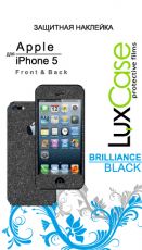 Защитная пленка для мобильного телефона LuxCase для Apple iPhone 5 Brilliace Black