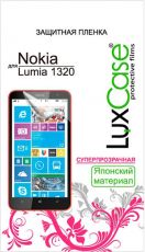 Защитная пленка для мобильного телефона LuxCase для Nokia Lumia 1320 Суперпрозрачная